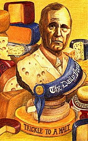 192 Newsreel Cover Art: The G. Bush Cheese Mold