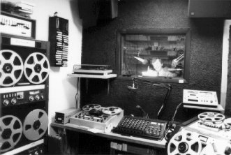Peter Markham in a former studio