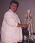 Nurse Edna proves Max Knobny loves showing off his 'knobby knee.' 'His name is Max. Max Knobny!'